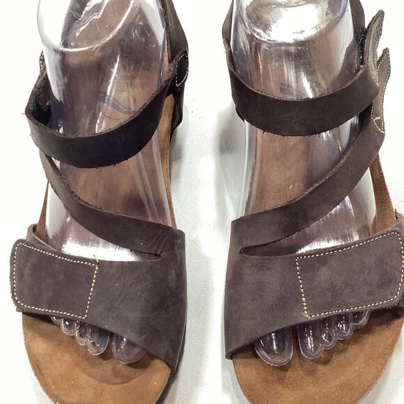 Sabatin Brown‎ Leather Sandals EU 39 - Picture 3 of 16